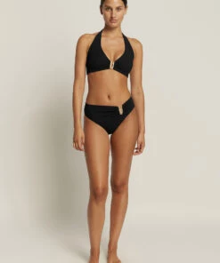 Jetset D/DD Halter Top Black