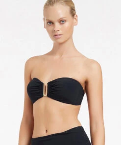 Jetset Bandeau Top Deep navy -Seafolly Fashion Store J40256 DP2520NVY 3