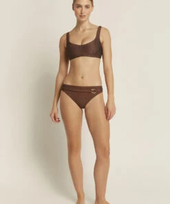 Jets Paloma C/D Underwire Top Black/copper