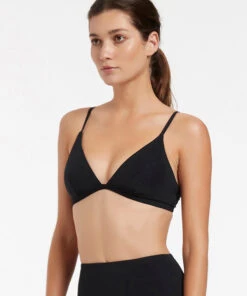 Jetset Tri Top Black -Seafolly Fashion Store J40298 BLK 3