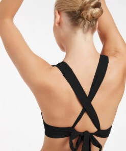 Jetset Soft Tri Top Black -Seafolly Fashion Store J40322 BLK 4