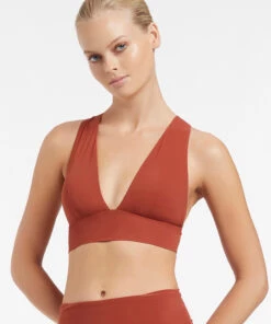 Jetset Soft Tri Top Russet -Seafolly Fashion Store J40322 Russet 3