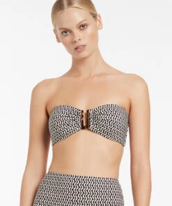 Jets Ipanema Bandeau Top Chocolate 8 Jets Ipanema Bandeau Top Chocolate -Seafolly Fashion Store J40339 Chocolate 3