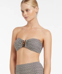 Jets Ipanema Bandeau Top Chocolate 9 Jets Ipanema Bandeau Top Chocolate -Seafolly Fashion Store J40339 Chocolate 4