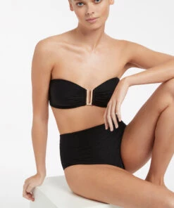 Jets Rio Bandeau Top Black
