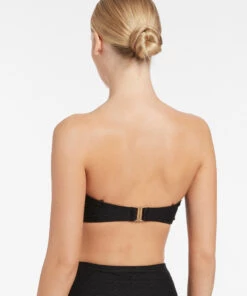 Jets Rio Bandeau Top Black 8 Jets Rio Bandeau Top Black -Seafolly Fashion Store J40357 BLK 4