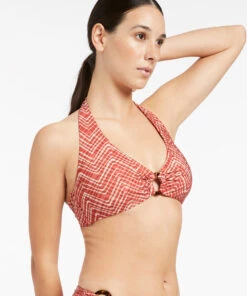 Jets Bonita D_DD Halter Top Maple -Seafolly Fashion Store J40370D DD Maple 3