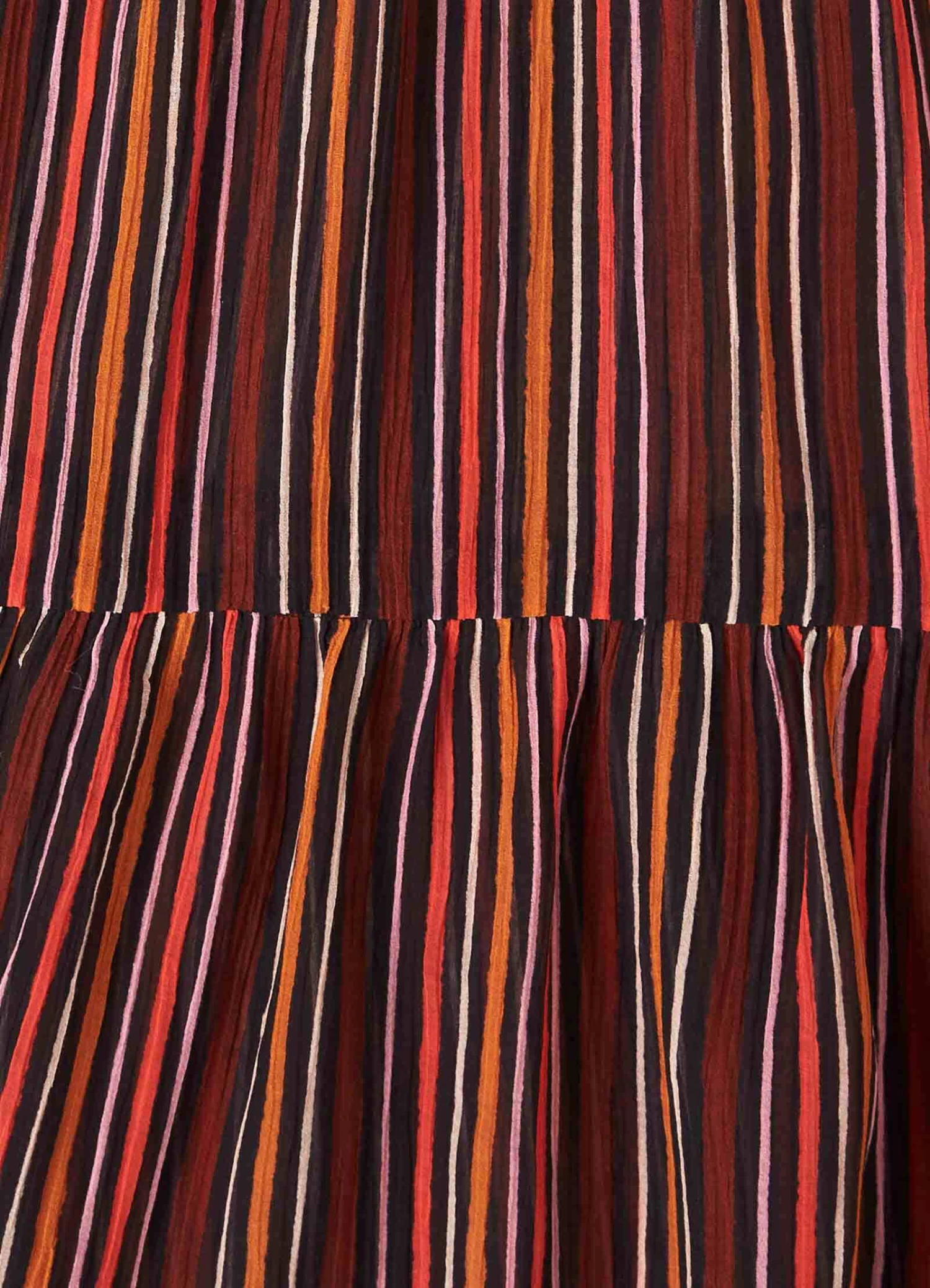 Jets Bedouin Stripe Tiered Cover Up Dress Black 6 Jets Bedouin Stripe Tiered Cover Up Dress Black - Image 6