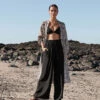 JETSET Wide Leg Pant Black