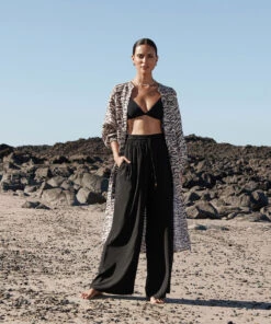 JETSET Wide Leg Pant Black