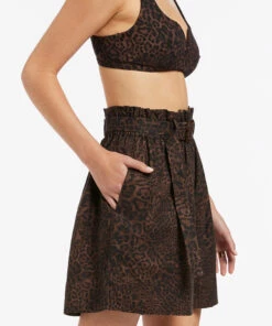 Jets Pantera Highwaist Short Chocolate -Seafolly Fashion Store J60877 Chocolate 4