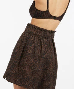 Jets Pantera Highwaist Short Chocolate -Seafolly Fashion Store J60877 Chocolate 5