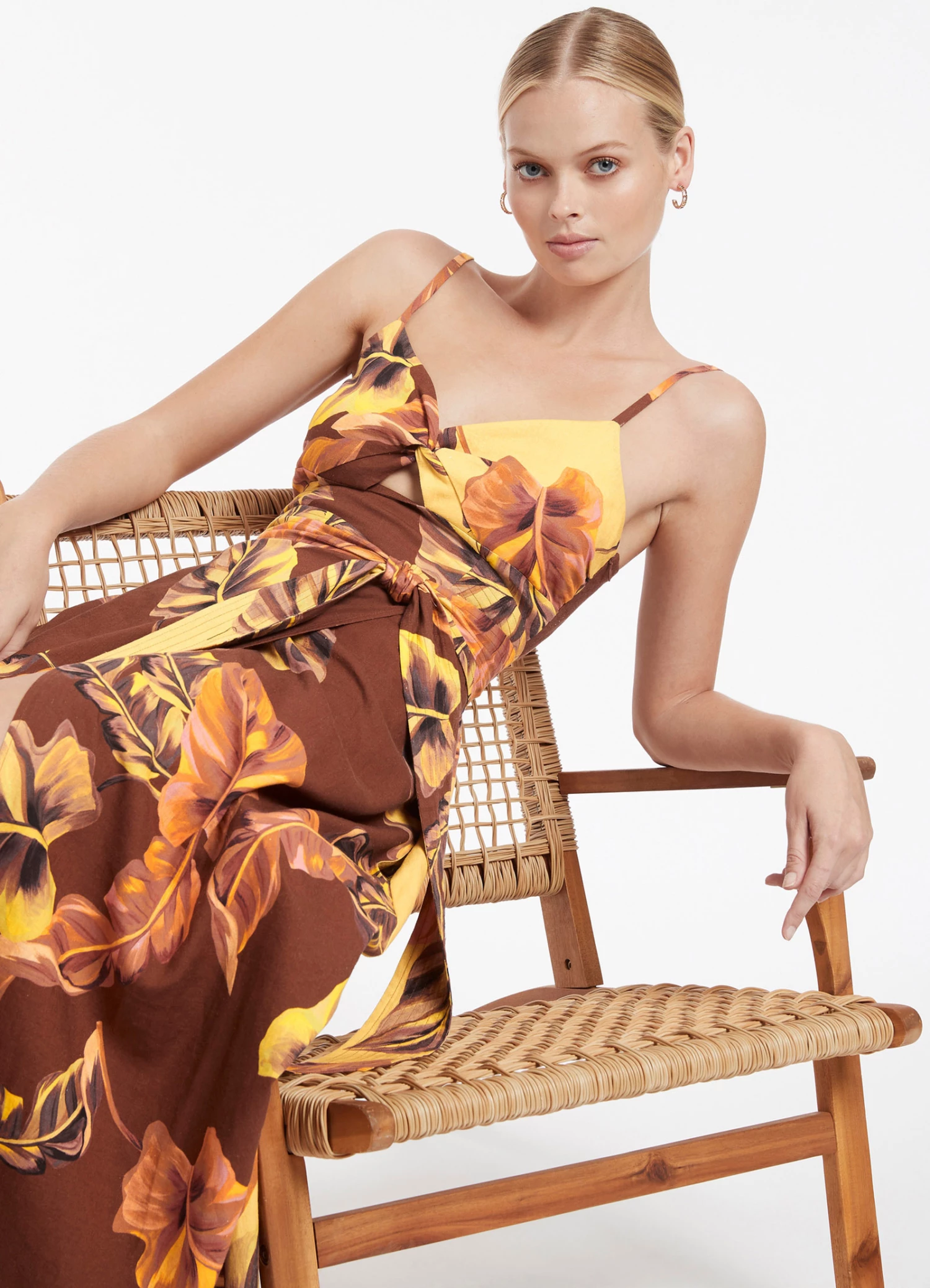 Jets Palmas Spliced Dress Chocolate 1 Jets Palmas Spliced Dress Chocolate