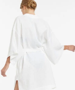 Jetset Beach Robe White -Seafolly Fashion Store J60899 WHT 4