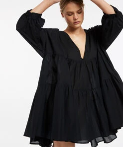 Jets Pantera Cover Up Dress Black