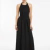 Jetset Halter Dress Black
